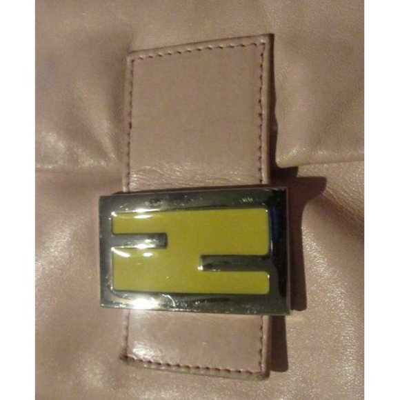 FENDI Limited Pink Mamma Zucco Chrome FF Clasp - Picture 6 of 12